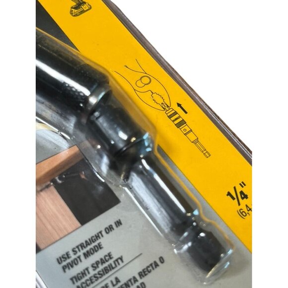 Dewalt Power Tool Impact Bit Holder Pivoting Metal Home Garage Magnetic - Picture 7 of 9